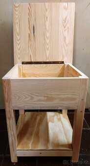 Stolička s úložným prostorem... - 7