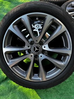 Originál alu kola Mercedes E-class 5x112 R18 zima - 7