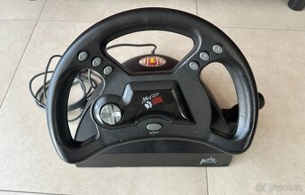 Playstation 1 scph 5502 PAL + volant s pedály a hra - 7