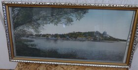 Obrazy ve stříbrném rámu ,vysoký a podélný - 7