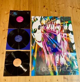 U2 - 3x12” Maxi Single - DISCOTHEQUE Remixes + poster - Rare - 7