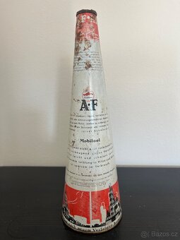 Plechovka od oleje Mobiloel AF - 7
