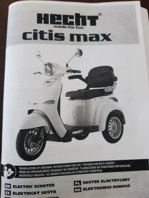 El. skůtr 2020 Hecht citis max - 7