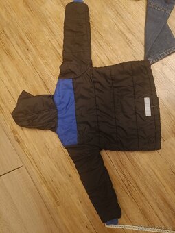 Zimní bunda Lupilu+ džínové kalhoty vel 110/116 - 7
