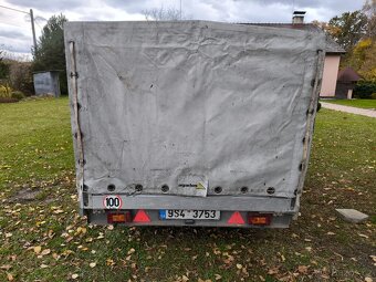 Pongratz dvounápravový brzděný vozik - 7