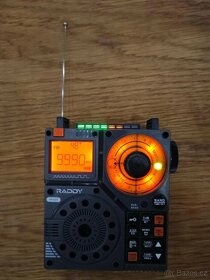 Raddy RF320 APP Control Rádio AIR, FM, VHF, MW, SW, WB - 7