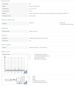 Optický distanční senzor - OGD592 - 7