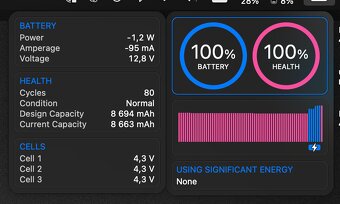 Macbook Pro 16 Silver, M1 Pro, 16GB / 512GB, baterie 100% - 7