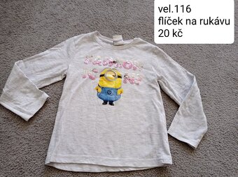 Trička vel.104/116 - 7