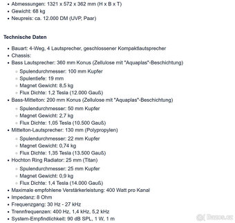 JBL 250Ti Classic Edition // Dovoz v cene : Praha ,Olomouc , - 7