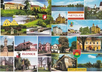 pohlednice, pohledy - znaky měst - 7