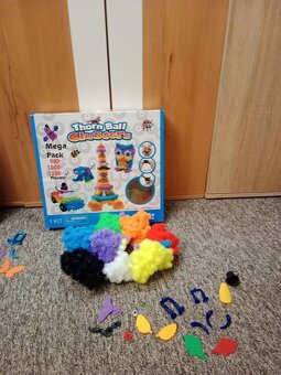 Stavebnice na suchý zip, Thorn Ball - 7