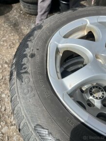 15" ALU kola BORBET 5x114,3 R15 zimní - 7