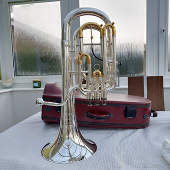 Barytonový roh - Geneva Oldroyd Cardinal - Professional - Po - 7