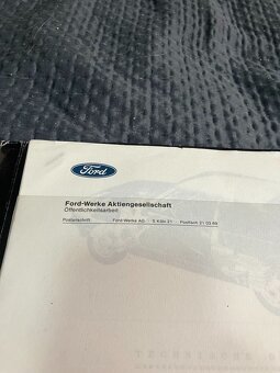 FORD FIESTA rok 1976 reklamní katalog z autosalonu FORD - 7