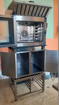 Konvektomat UNOX XEVC+ digestoř, skříň, podstavec - 7