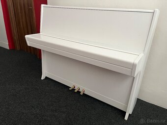 Bílý Petrof K 114 se zárukou a dopravou PRODÁNO - 7