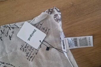 Desigual signature dámský značkový šátek šála desigual - 7