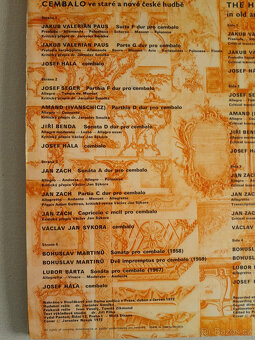 Cembalo ve staré a nové české hudbě - dvojalbum - 7