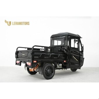 Pracovní tříkolka Leramotors G5, tuk tuk, černá - 7