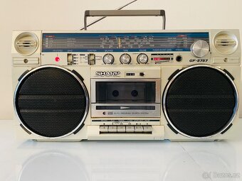 Radiomagnetofon/boombox Sharp GF 5757, rok 1985 - 7