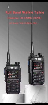 Vysílačka, radiostanice Radtel dualband - 7