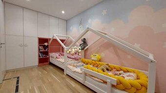 Dětská domečková postel 80x200cm - 7