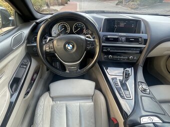 BMW 650i, 4.4 benzin, 2.majitel, 100% SERVIS, NOVÁ STK - 7