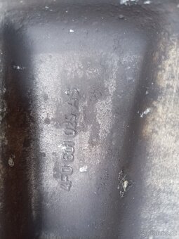 Alu original Audi 17" 5x112 pneu na vymenu - 7