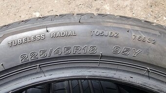 Letní pneu 225/45/18 Bridgestone - 7