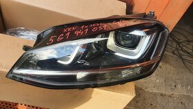 vw golf VII. hb i variant 4x kapota, blatníky světla dveře - 7