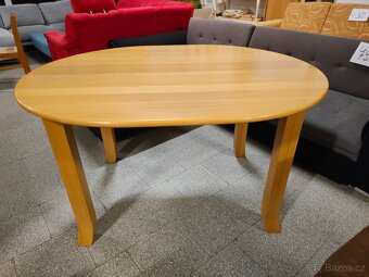 Jídelní set - oválný stůl + 4 židle - 7