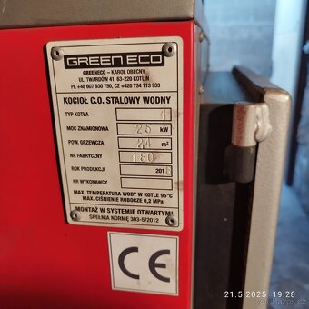 Automatický kotel na tuhá paliva GREENECO - 7