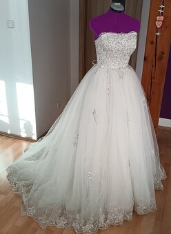 Svatební šaty zn. Wedding vel. S FRÝDLANT - 7