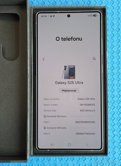 Samsung Galaxy S25 Ultra 256GB Silverblue ROZBALENO - 7