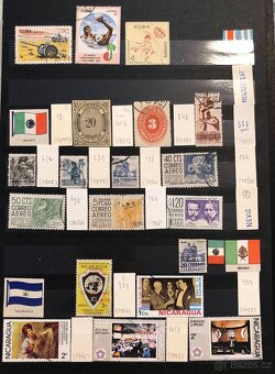 Album známek Amerika, USA, Latinská Amerika - 7