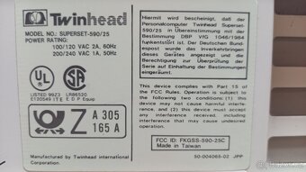 Historický počítač TwinHead Superset 590 - 7