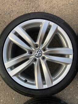 Vw R-line Alu r18,Kansas 235/40 18,letni pneu - 7