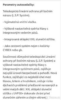 AUTOSEDAČKA CYBEX + ISOFIX - 7