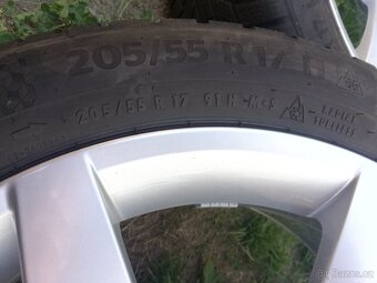 zimní alu kola Škoda Octavia IV 205/55/17 Continental - 7