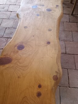 Stůl a lavice z masivu - 7