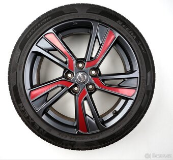 Nissan Juke - Originání 18" alu kola - Letní pneu - 7