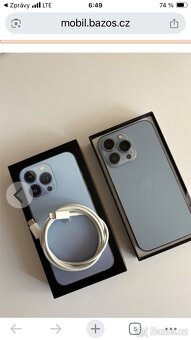 Apple iPhone 13 pro 128GB, Sierra blue (modrá) - 7