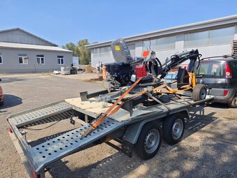 Minibagr Jansen MB-360°  benzínový kráčející bagr - 7