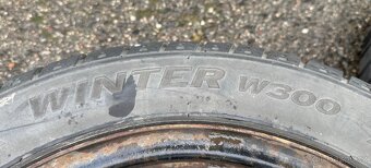 Plechové disky 195/50 R15 4x100 zimní pneu - 7