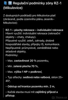 Rekreační pozemek 529 m² s příjezdem – Jeseníky (Mikulovice) - 7