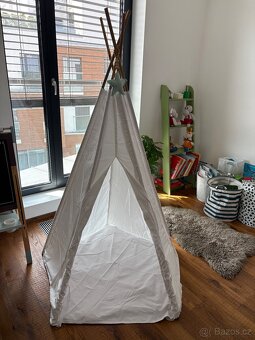 Dětský stan na hraní / teepee - 7