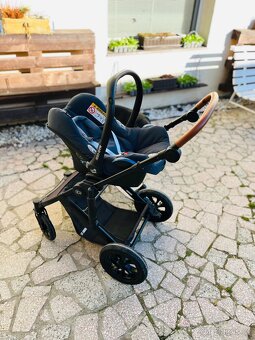 Kočárek Kinderkraft Prime 2v1 + vajíčko Maxi-Cosi s isofixem - 7