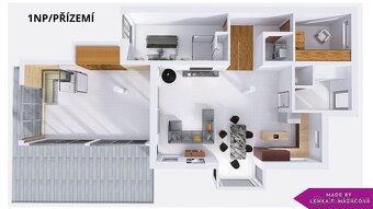 Prodej, rodinný dům s wellness, jezírkem, pozemek 1034 m2, Š - 7