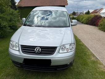 Vw Caddy STYLE 1.9tdi 77kw ,alu,park.senzor 7.míst - 7